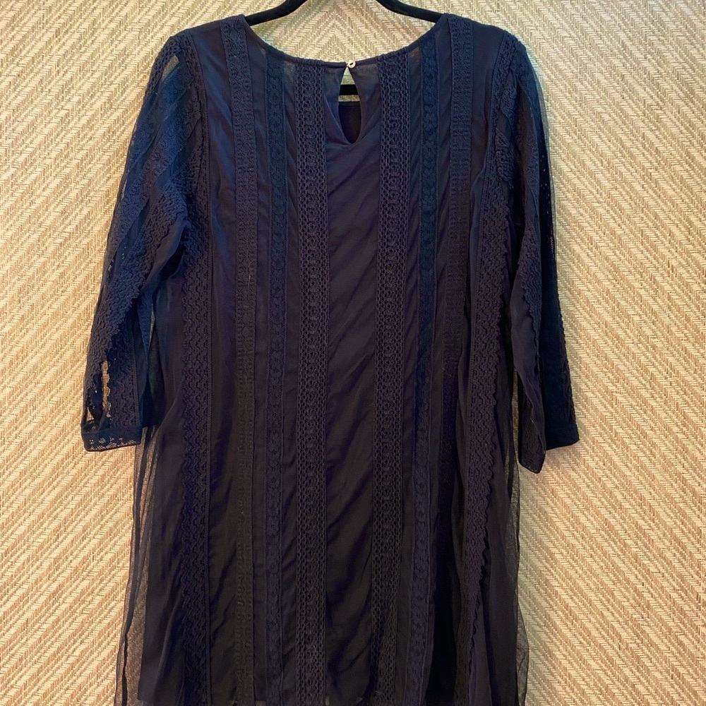 Black lace sundress
